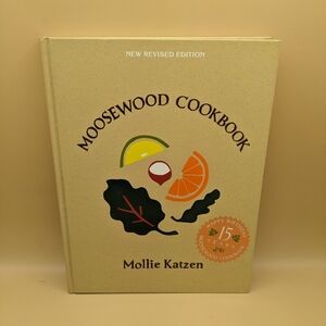 The Moosewood Cookbook Revised Edition 15 Years By Mollie Katzen Hardcover